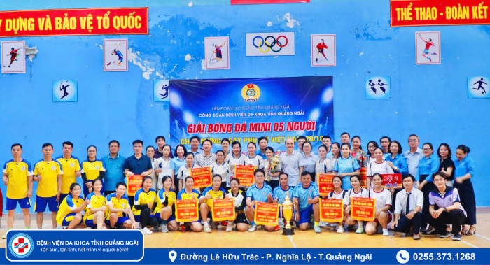BẾ MẠC VÀ TRAO GIẢI BÓNG ĐÁ MINI 05 NGƯỜI CHÀO MỪNG NGÀY PHỤ NỮ VIỆT NAM 20/10
