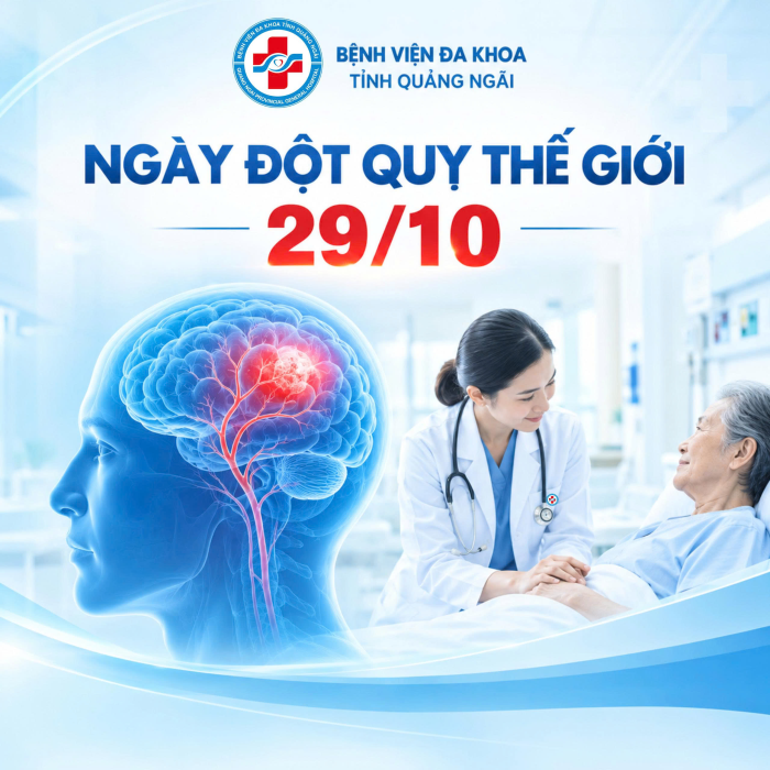 NGÀY THẾ GIỚI PHÒNG CHỐNG BỆNH ĐỘT QUỴ 29/10 – MỖI PHÚT TRÌ HOÃN, THÊM MỘT PHẦN NÃO BỊ...